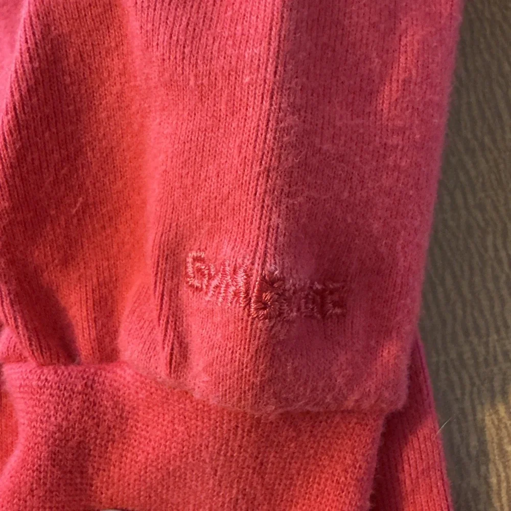 OLD Vintage Gymboree Line plain red infant bodysuit turtleneck classic baby girl